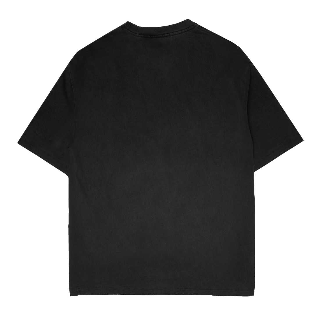 CXC Atelier Righteousness Fray T Shirt - Vintage Black