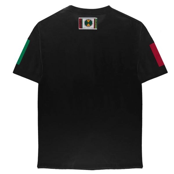 Cross Colours Label Logo T-shirt - Black