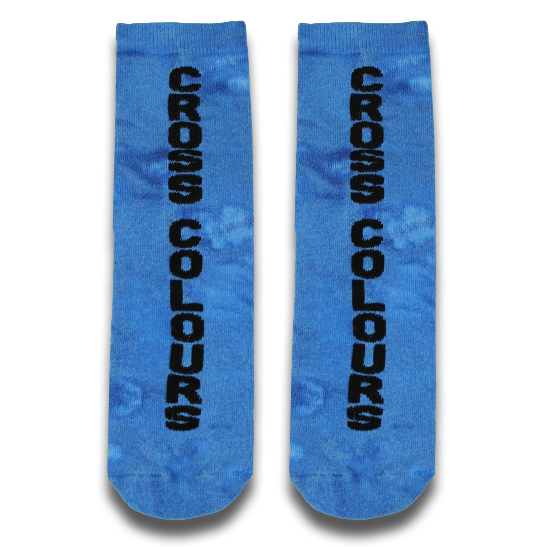 Cross Colours Crew Socks - Royal Mineral