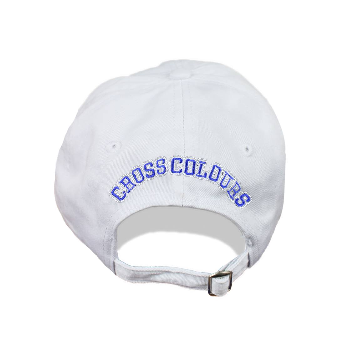 Cross Colours X HBCU Dad Hat - White