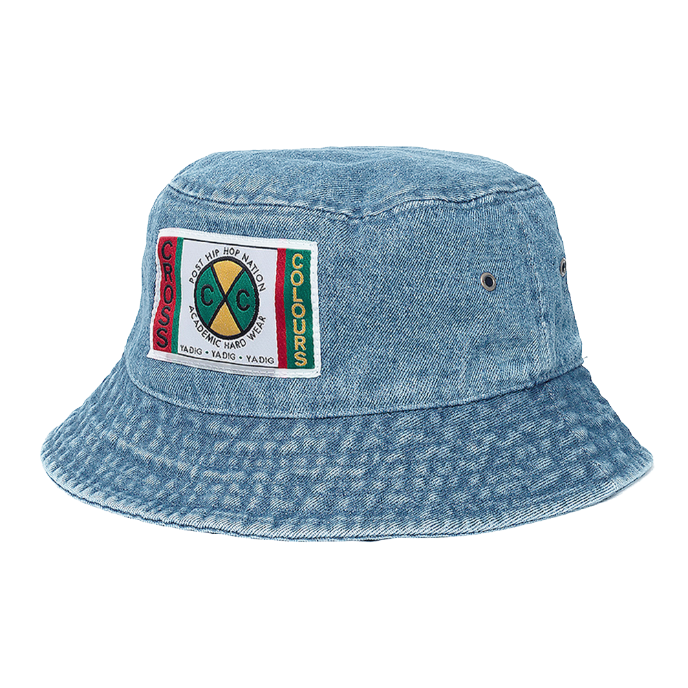 Cross Colours Denim Bucket Hat - Vintage Indigo