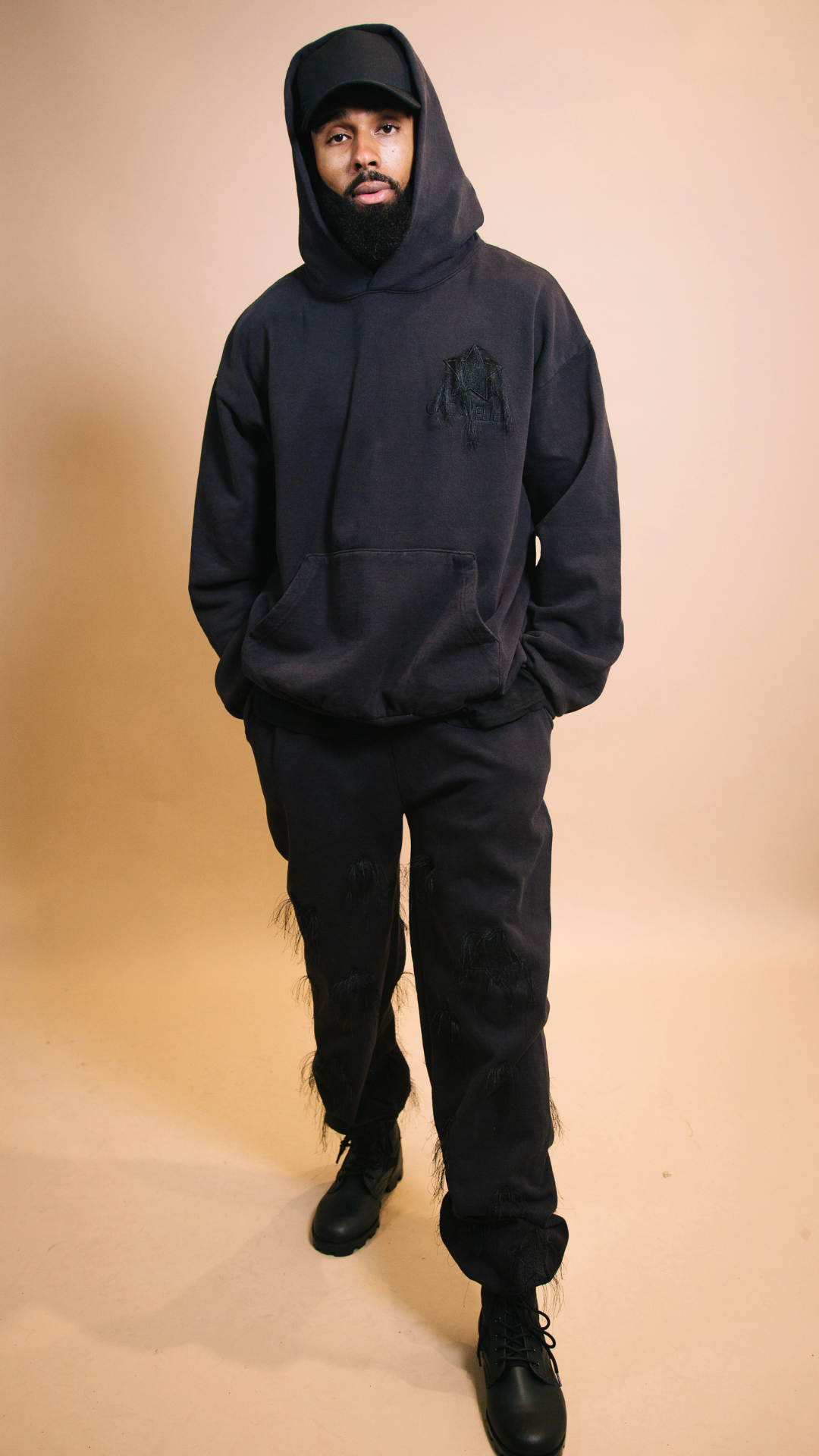 CXC Atelier Starmaker Pullover Hoodie - Black