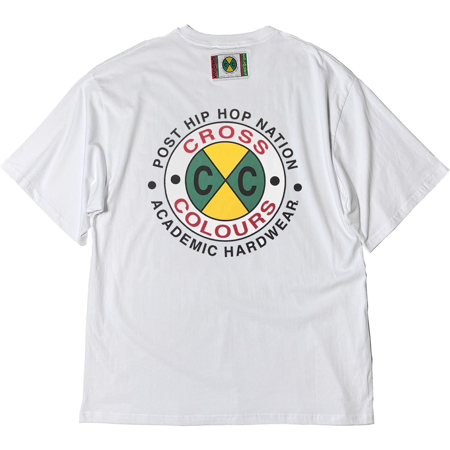 Cross Colours  Academic Hardwear T-Shirt-White
