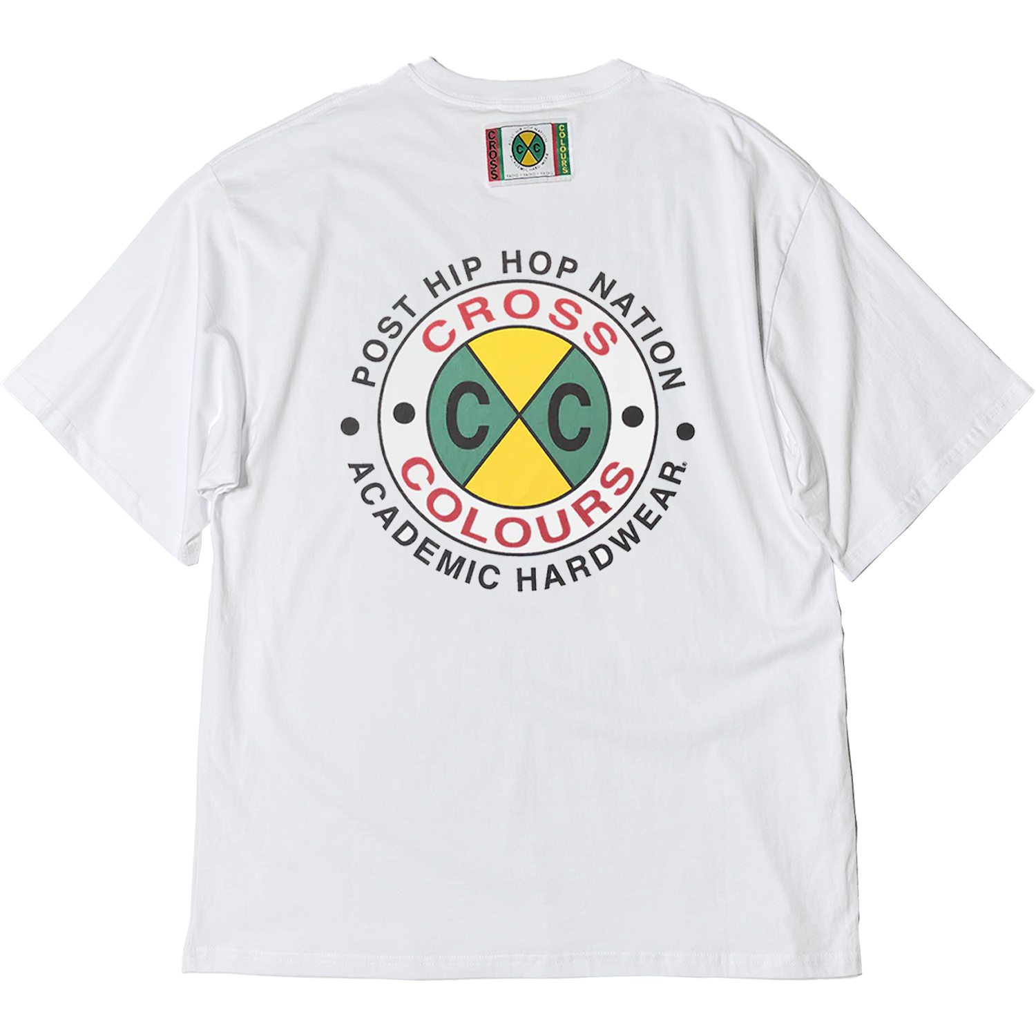 Cross Colours  Academic Hardwear T-Shirt-White