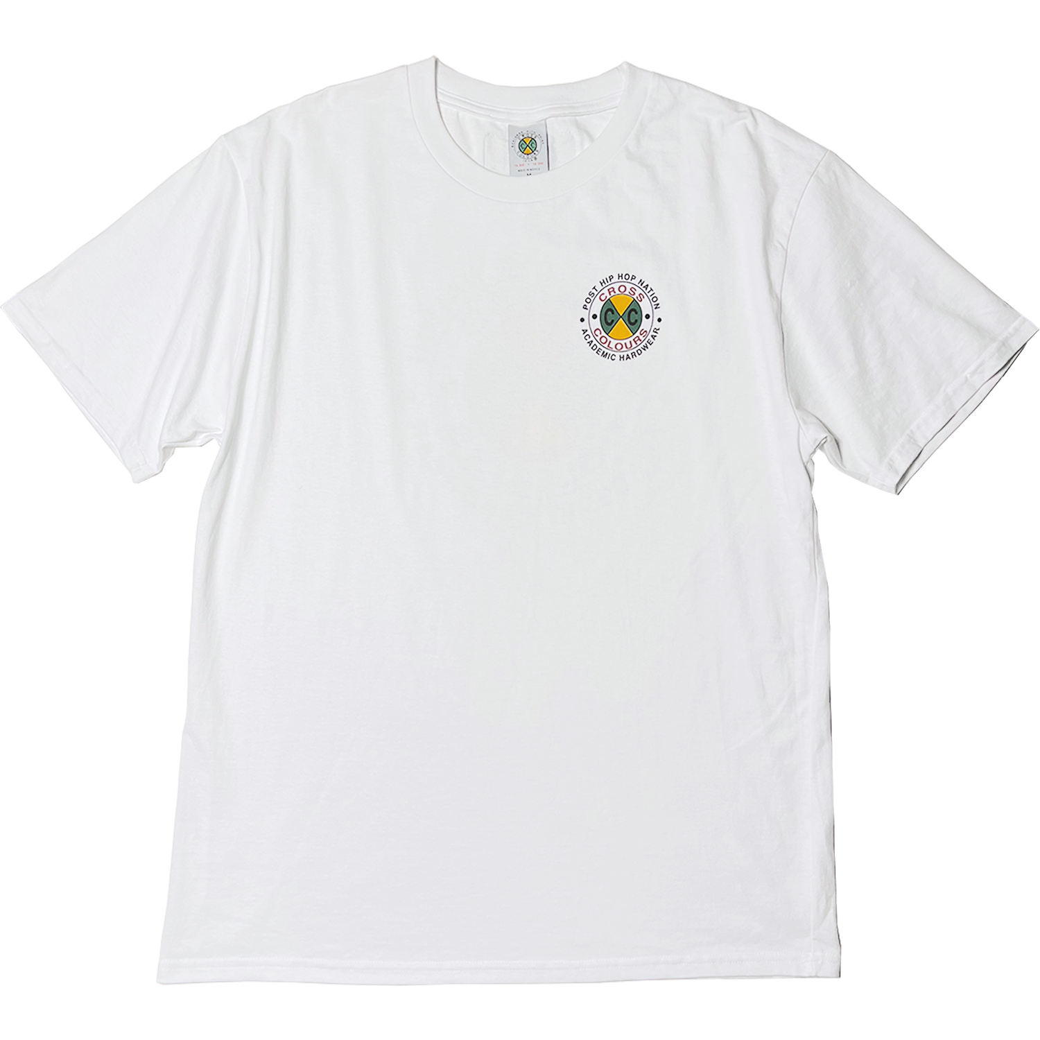 Cross Colours  Academic Hardwear T-Shirt-White