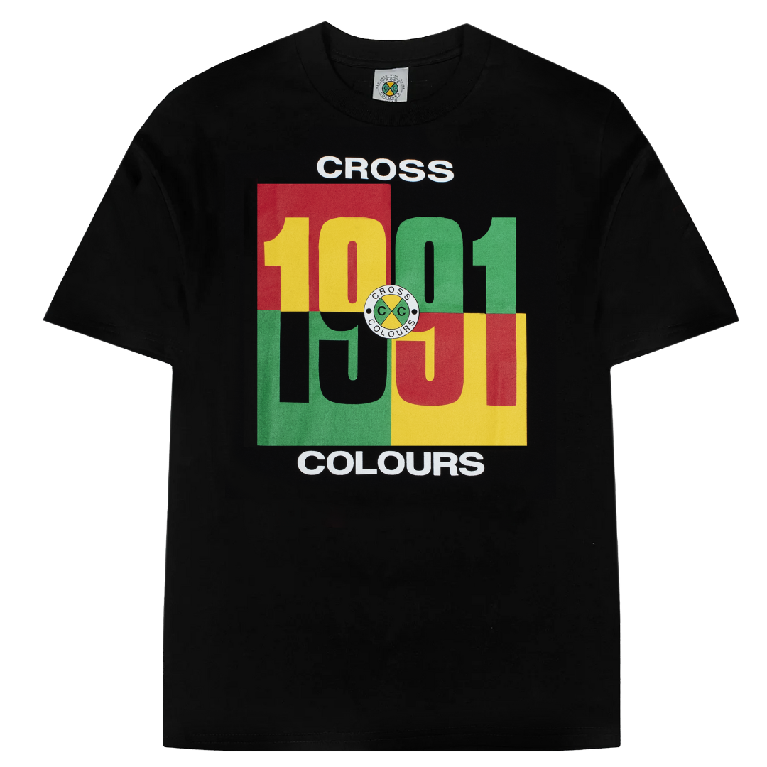 Cross Colours 1991 T-Shirt - Black