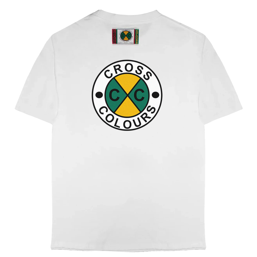 Cross Colours Circle Logo T Shirt - White