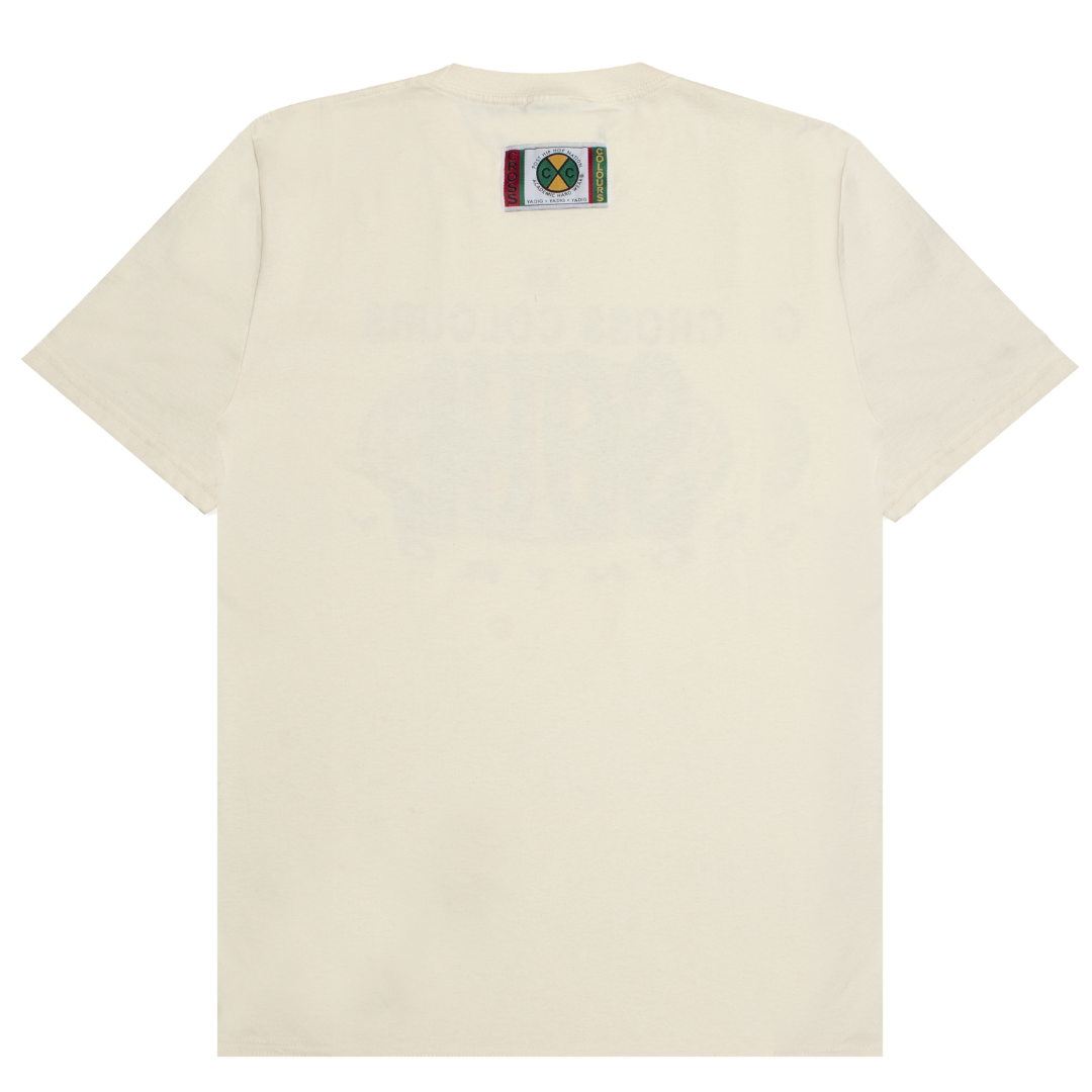 Cross Colours Soul Control  T-Shirt - Off White