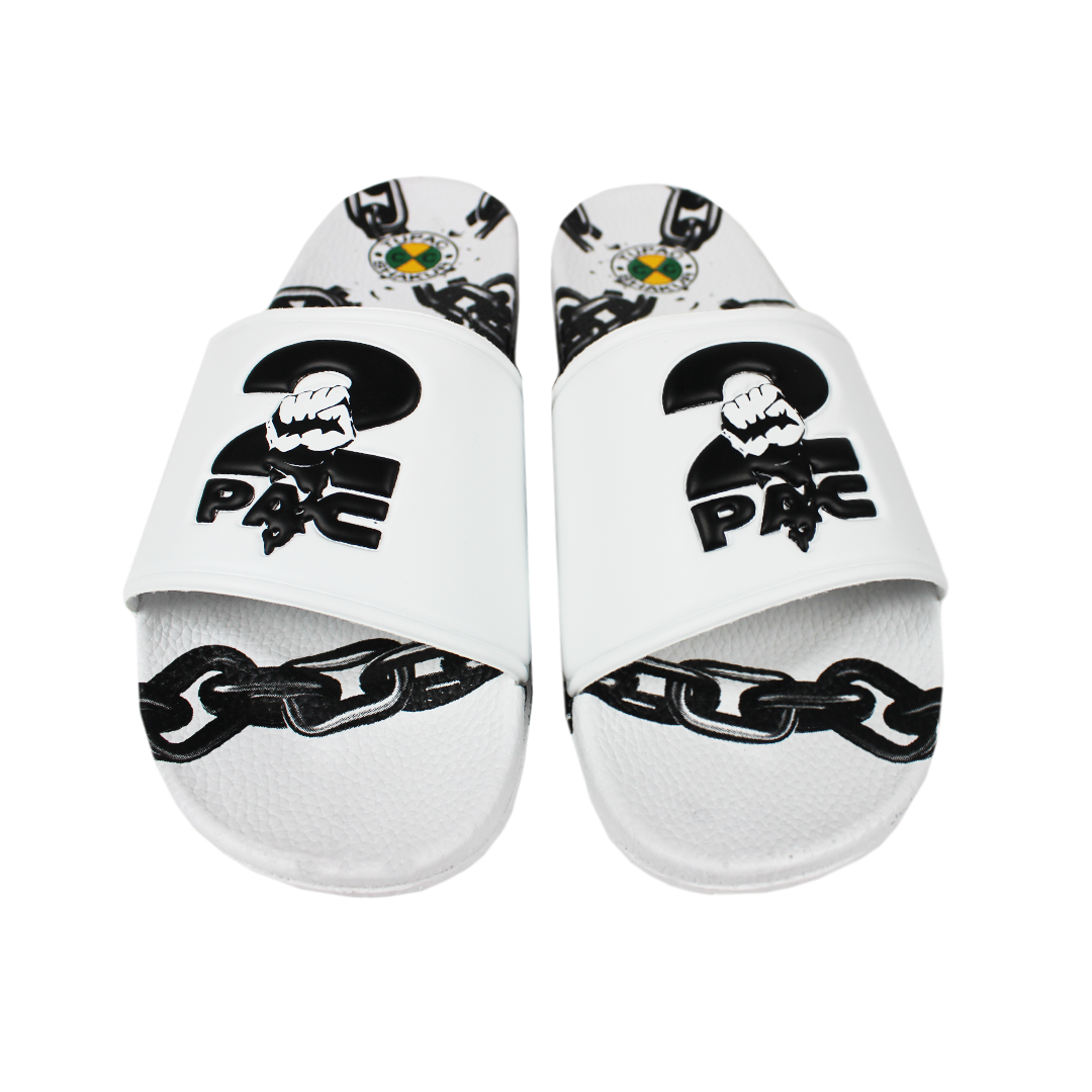 2Pac Chain Slides (Women's) - White