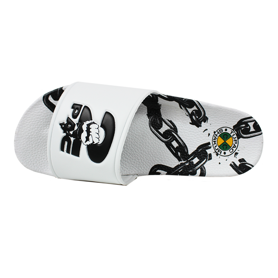 2Pac Chain Slides (Women's) - White