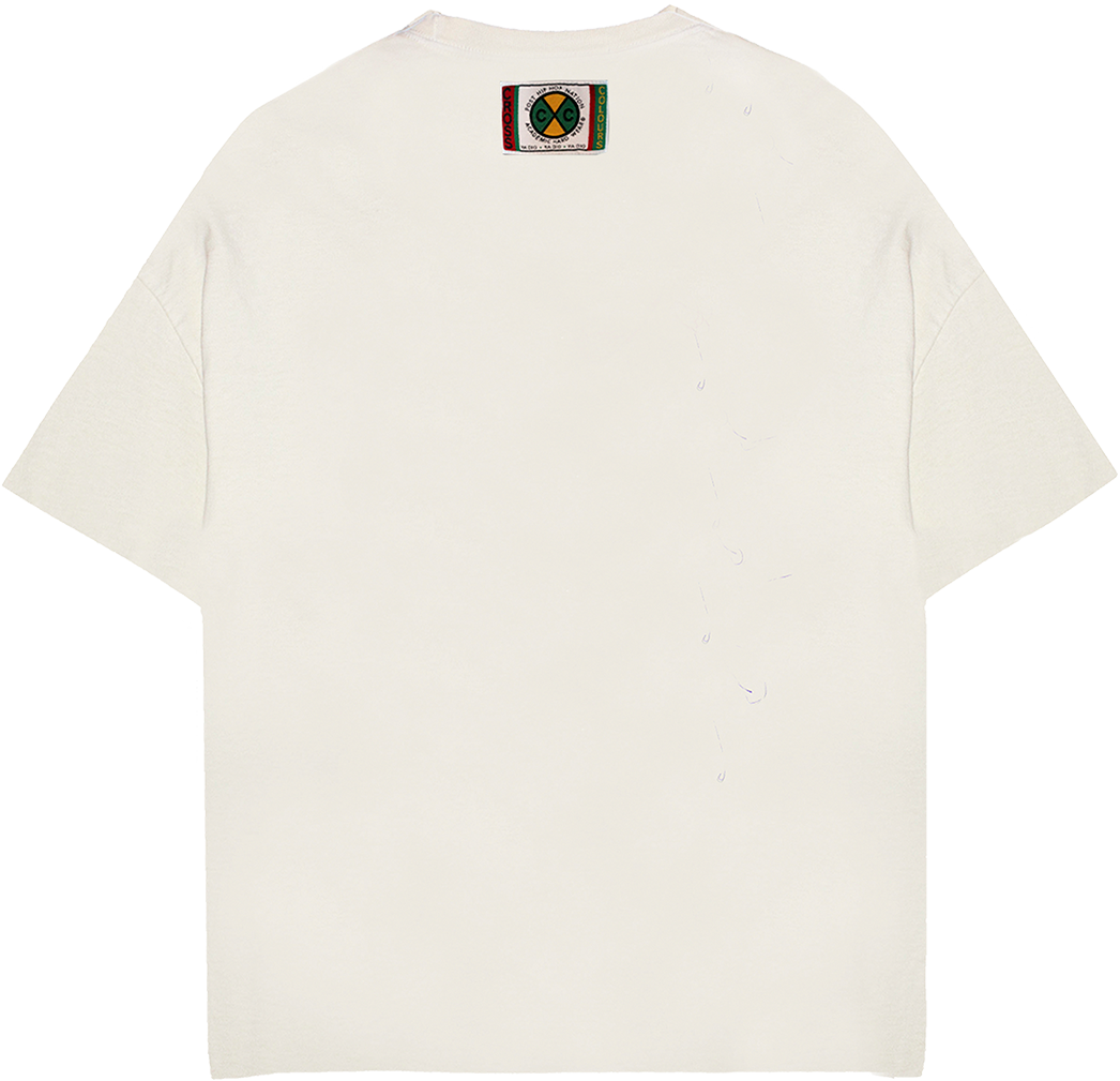 Cross Colours x Left Eye Bling  T Shirt - Off White