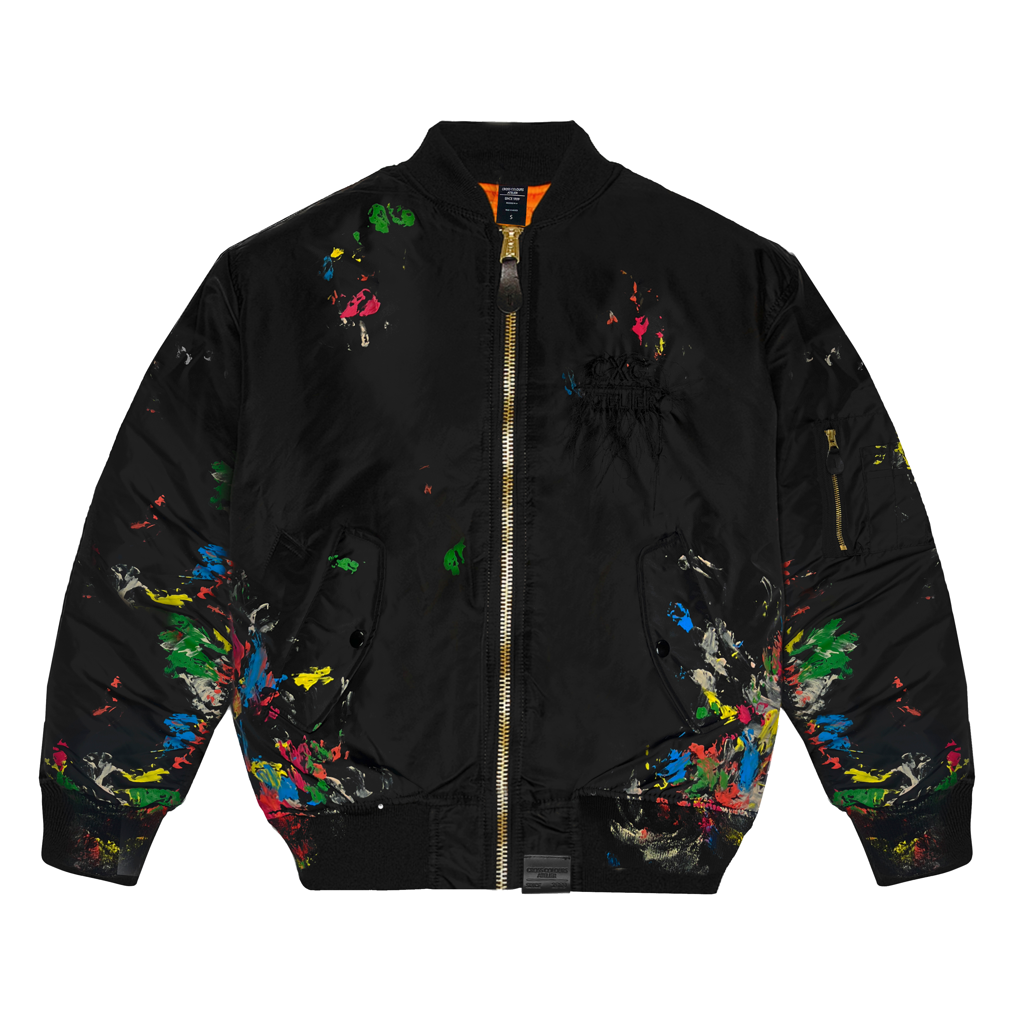 CXC Atelier Painter Flight Jacket - Black