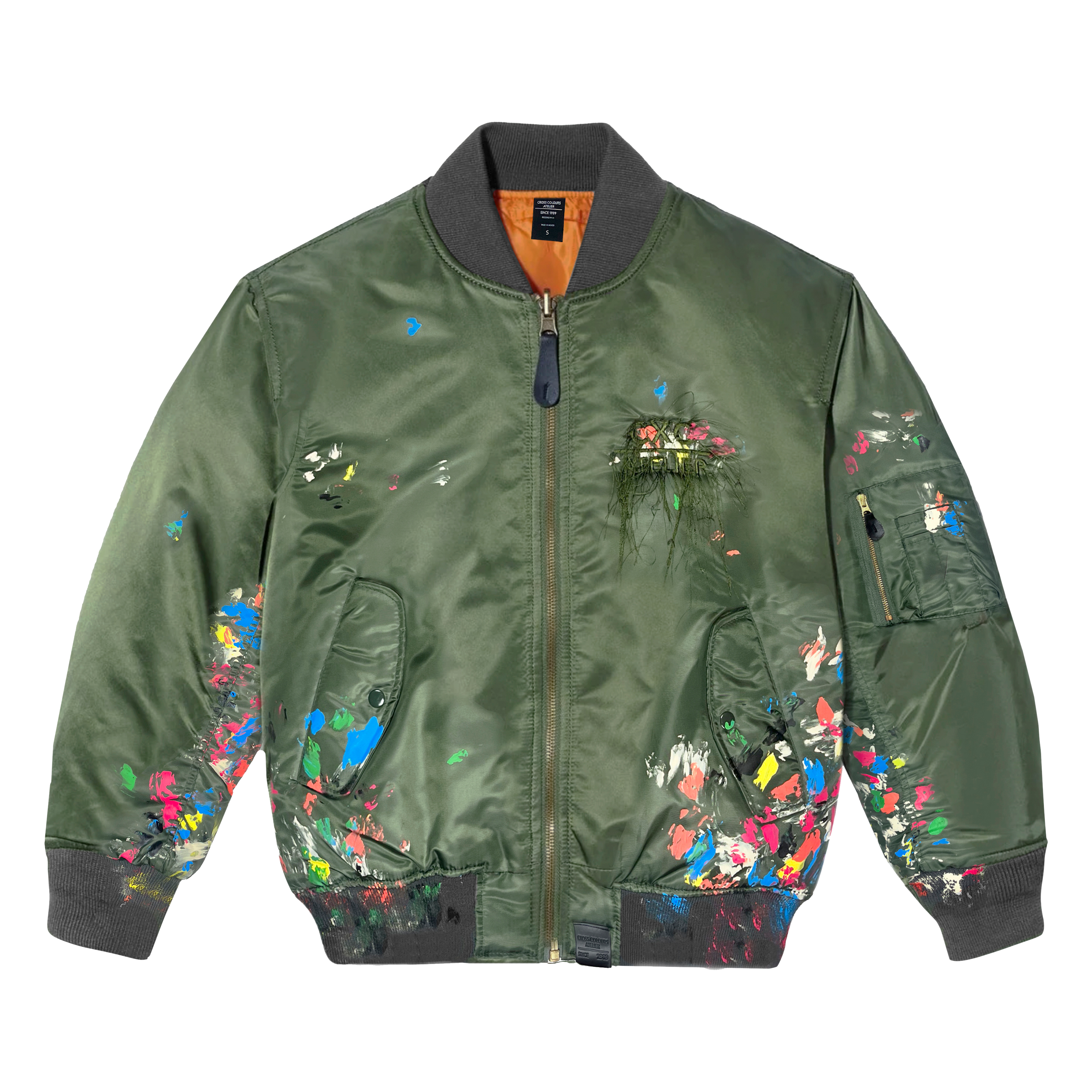 CXC Atelier Painter Flight Jacket - Olive