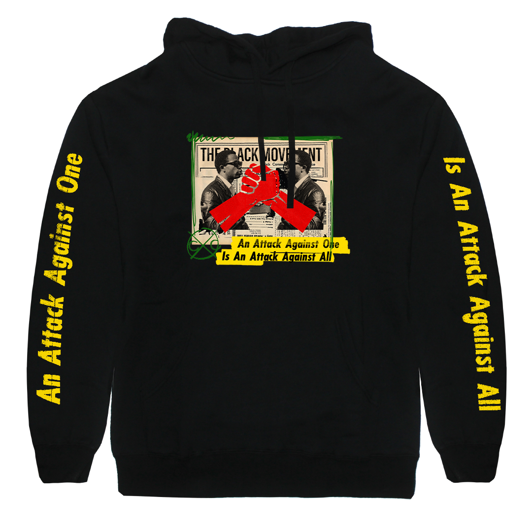 Cross Colours The Black Movement Pullover Hoodie - Black