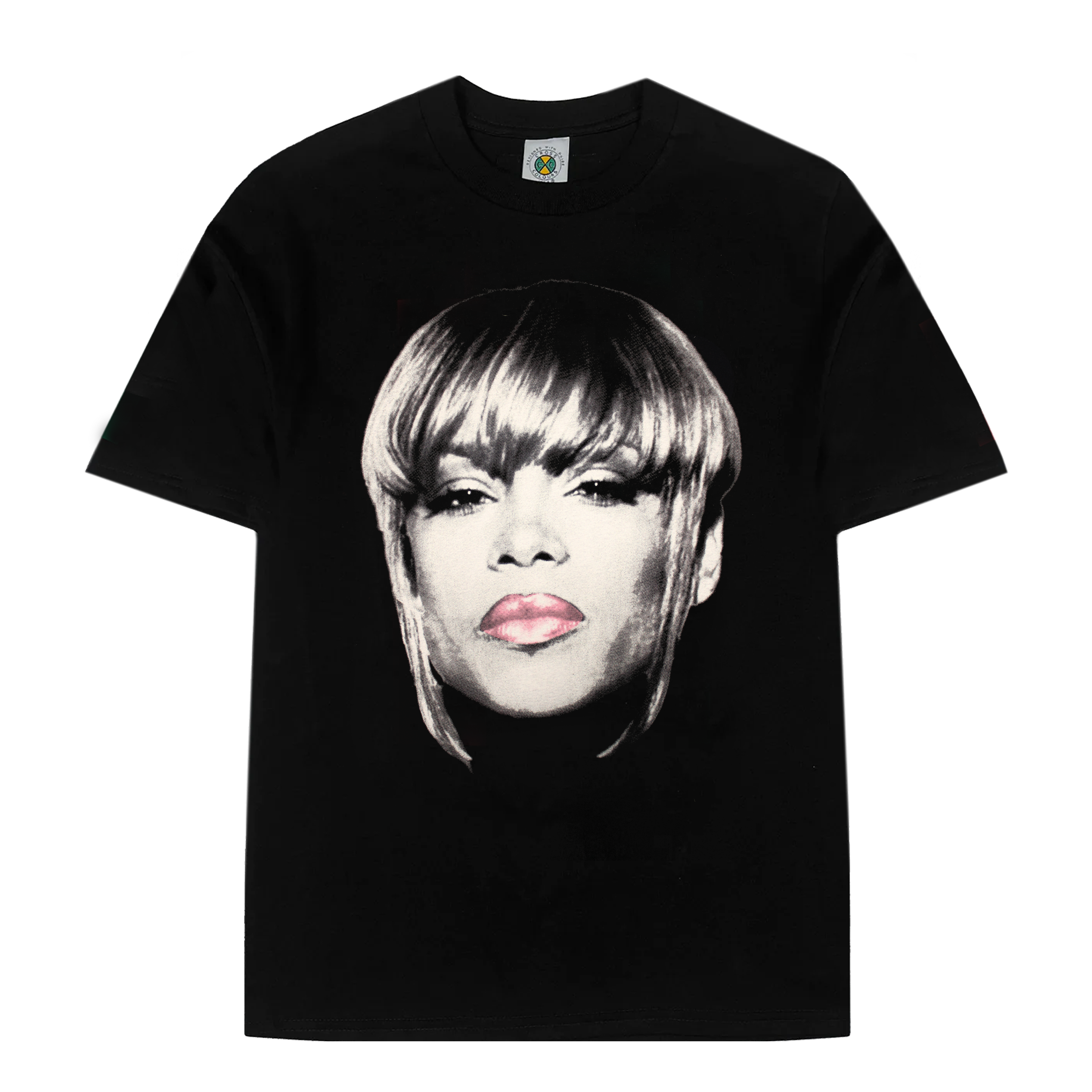 T-Boz x Cross Colours Profile T-Shirt - Black