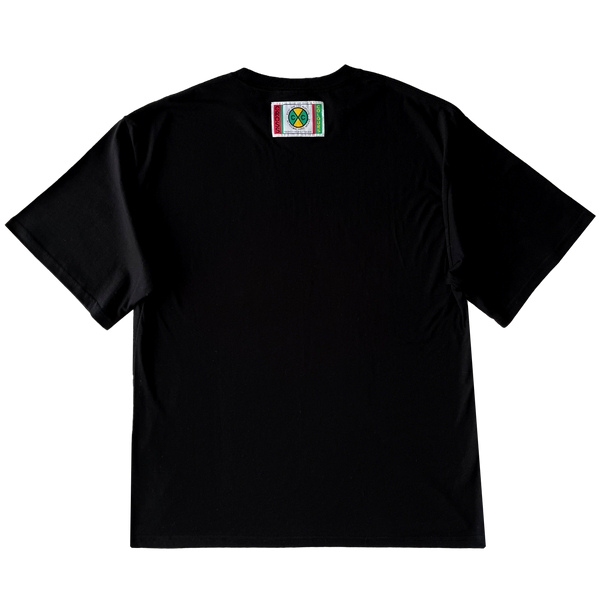 Left Eye Rcos c1281LPO-BLK-Left-Eye-Cross-Colours-Pose-T-Shirt-black-back-flat_grande ...