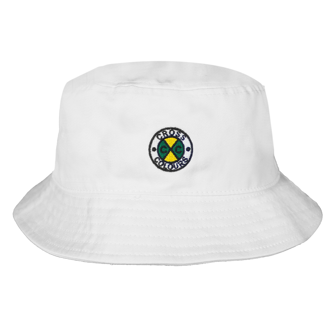 Boyz N The Hood Palm Street Bucket Hat - White