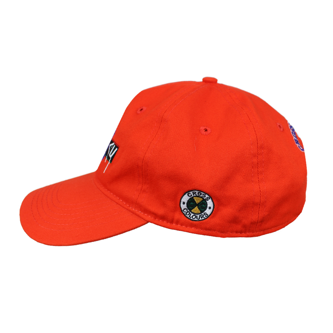 Cross Colours X HBCU Dad Hat - Orange