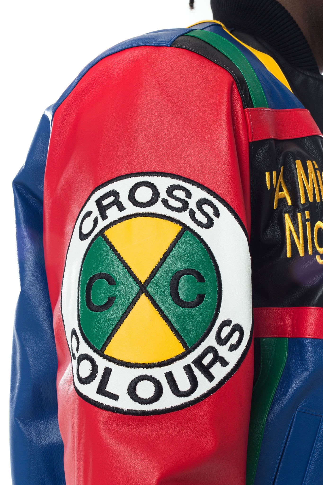 Cross Colours Midnight Summers Magic Leather Jacket - Multi